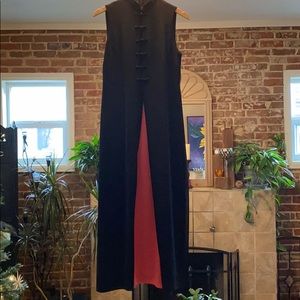 Vintage 1980’s Mandarin Neckline Gown